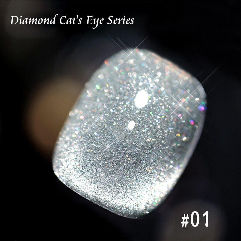Diamond Cat eye gel neglelak