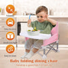 Bærbar spisebordsstol til baby