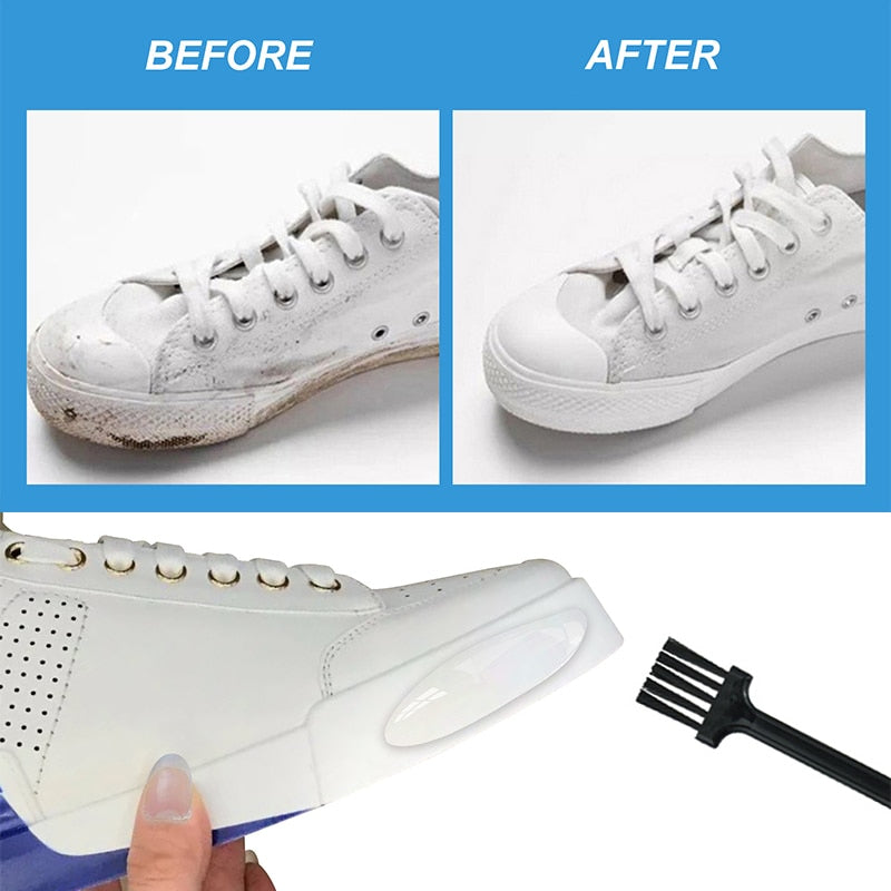 Rengøringssæt til blegning af sko