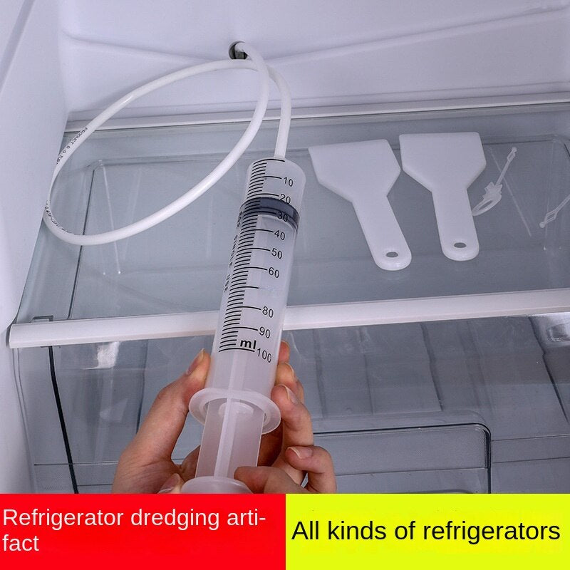 Sæt til opmudring af køleskabet