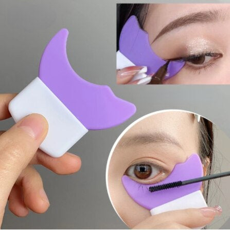 Mascara- og eyeliner-stencilguide (1+1 GRATIS)