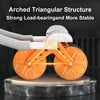 Plank abs roller wheel core trainer