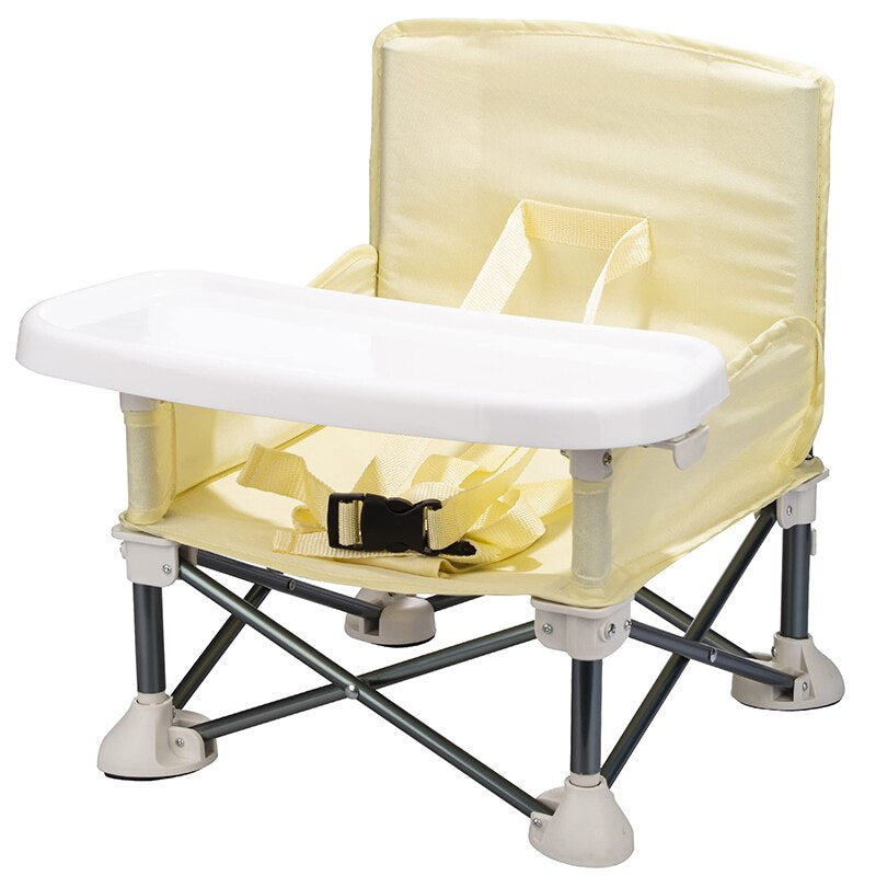Bærbar spisebordsstol til baby