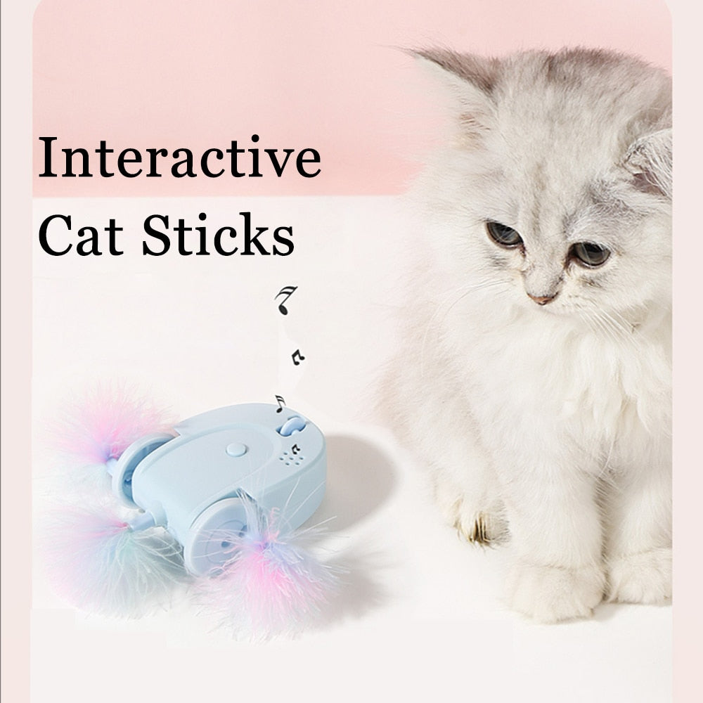 Interaktiv muselegetøj til katte