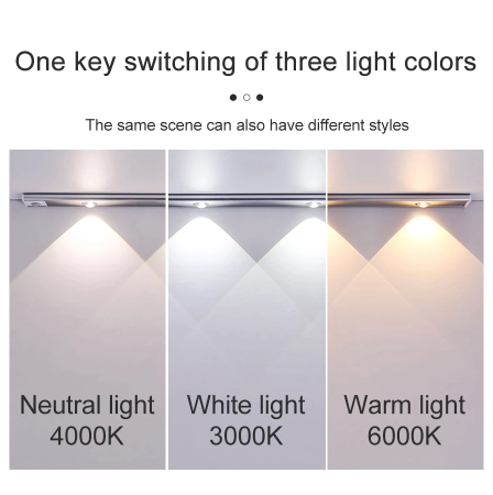 Trådløs LED Sensor Lys