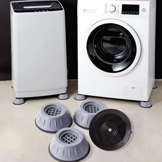 QuietBox | Anti-slip vaskemaskinedæmper 4stk.