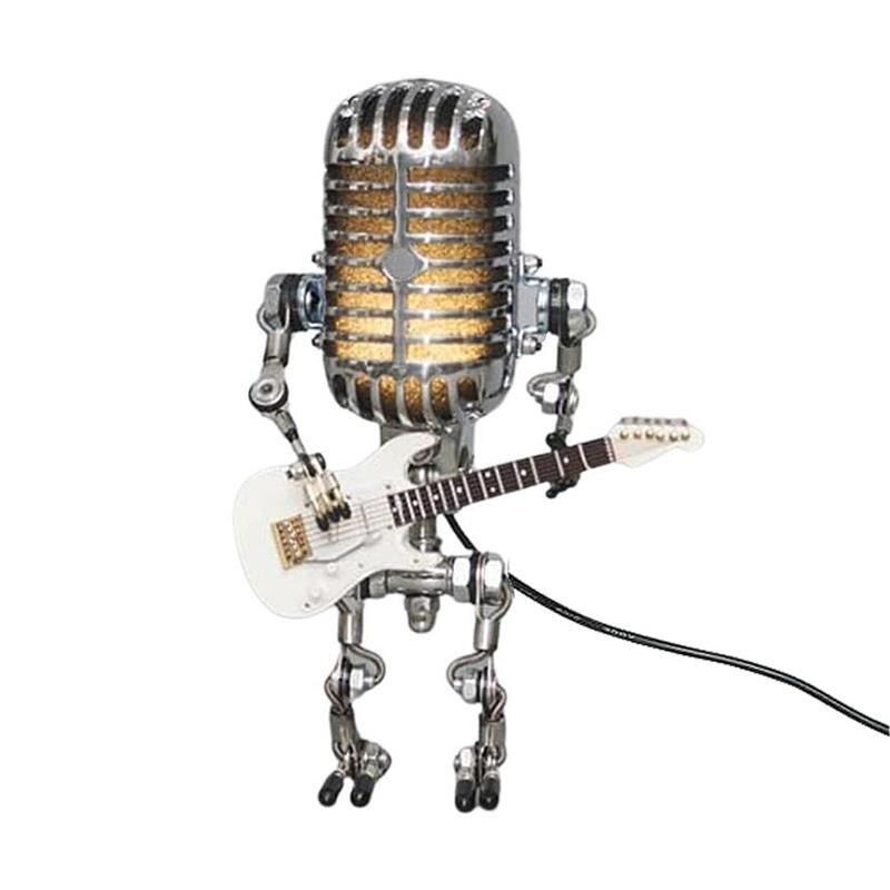 Unik robot guitar LED-lys